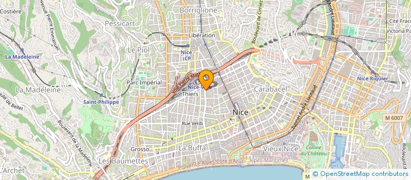 localisation de l'entreprise MONSIEUR SERGHEI OCHISORU à NICE