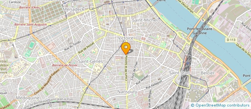 localisation de l'entreprise MONSIEUR SERGHEI PASCAL  BORDEAUX