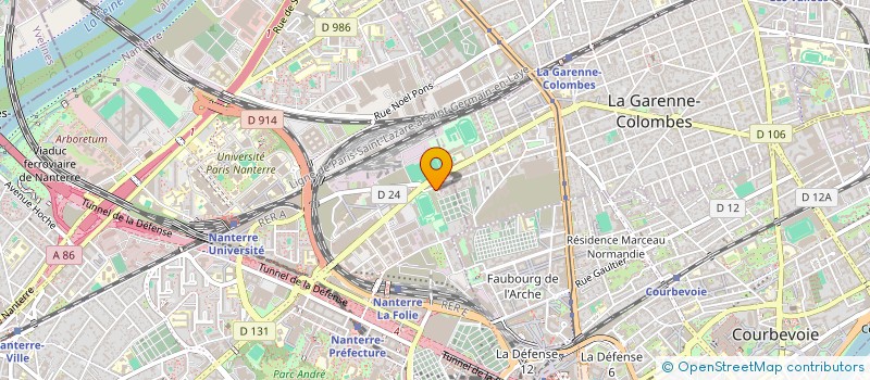 localisation de l'entreprise MONSIEUR SERGHEI POGORELOV  NANTERRE