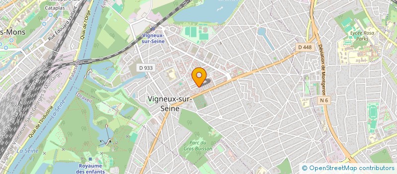 localisation de l'entreprise MONSIEUR SERGHEI POPA  VIGNEUX-SUR-SEINE