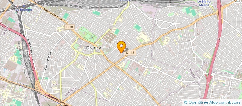 localisation de l'entreprise MONSIEUR SERGHEI POVARCIUC  DRANCY