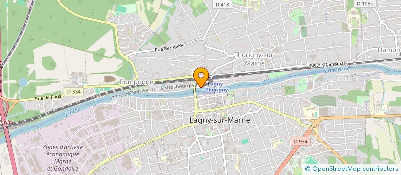 localisation de l'entreprise MONSIEUR SERGHEI PRAPORSCIC  POMPONNE