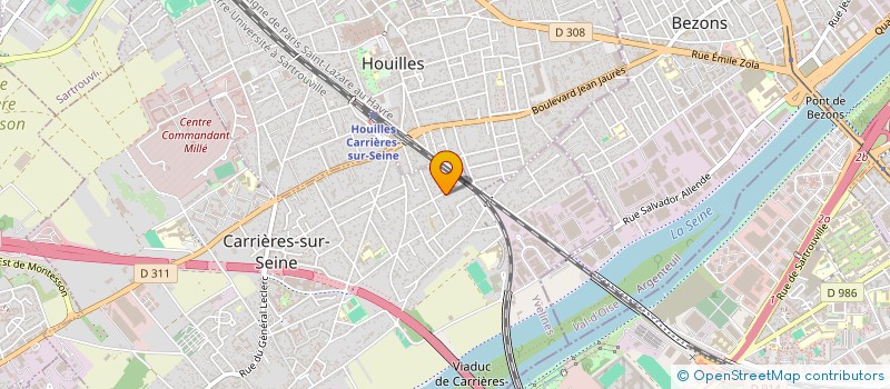 localisation de l'entreprise MONSIEUR SERGHEI PUIU à CARRIERES-SUR-SEINE