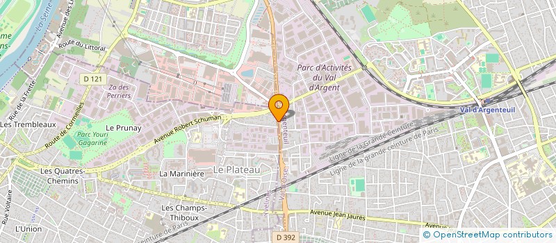 localisation de l'entreprise MONSIEUR SERGHEI SOTROPA à SARTROUVILLE