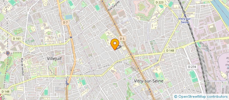 localisation de l'entreprise MONSIEUR SERGHEI SPRINCEAN à VITRY-SUR-SEINE