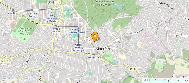 localisation de l'entreprise MONSIEUR SERGHEI TCACIUC à CLICHY-SOUS-BOIS