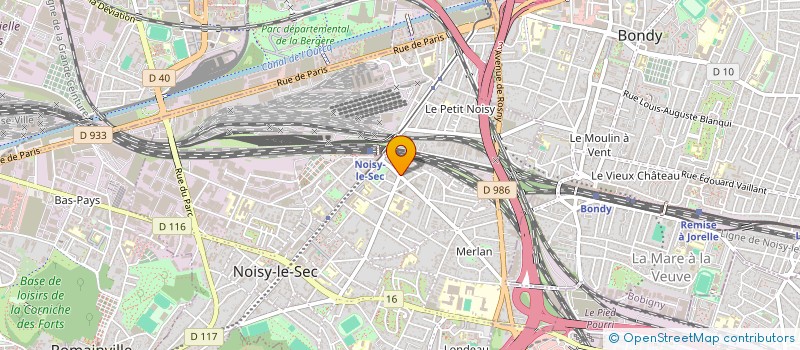 localisation de l'entreprise MONSIEUR SERGHEI TUTUNGIU à NOISY-LE-SEC