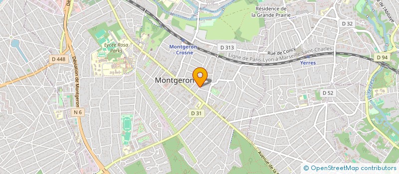 localisation de l'entreprise MONSIEUR SERGHEI UTICA à MONTGERON