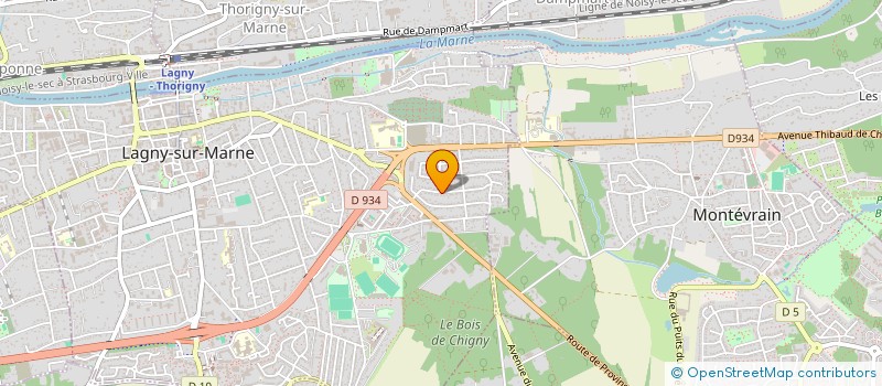 localisation de l'entreprise MONSIEUR SERGHEI VASILACHE  LAGNY-SUR-MARNE