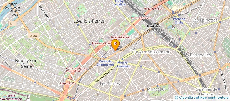 localisation de l'entreprise MONSIEUR SERGHEI VOLONTIR  PARIS