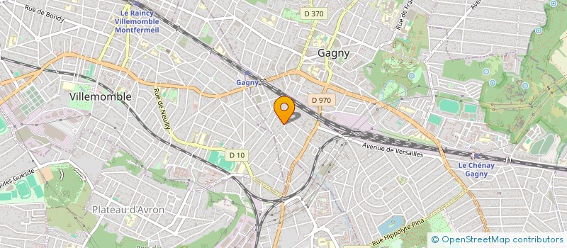 localisation de l'entreprise MONSIEUR SERGHEI ZUBCO  GAGNY