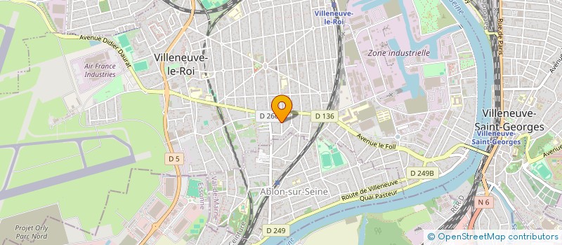 localisation de l'entreprise MONSIEUR SERGHEI ZUBIN à VILLENEUVE-LE-ROI