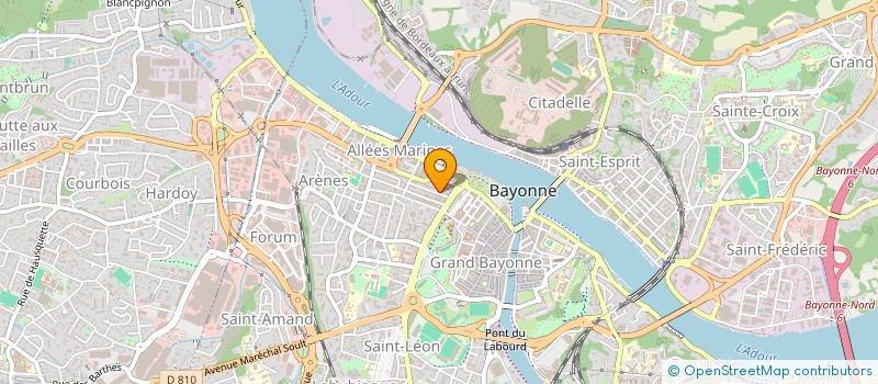 localisation de l'entreprise MONSIEUR SERGHEY LEGKOYEV ZEMOUR à BAYONNE