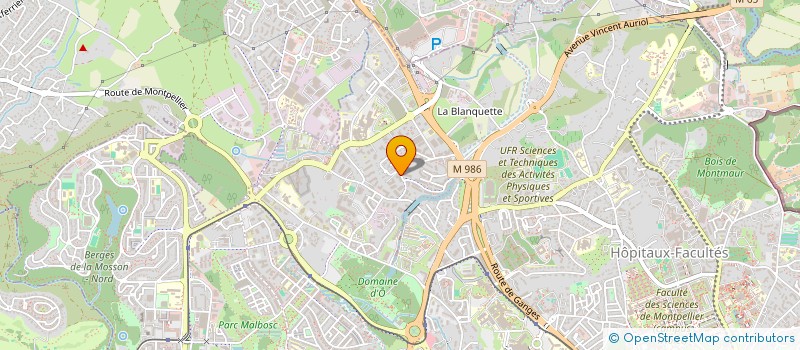 localisation de l'entreprise MONSIEUR SERGI SOLER PERA à MONTPELLIER