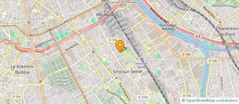 localisation de l'entreprise MONSIEUR SERGIO ALANON MONTOYA  IVRY-SUR-SEINE