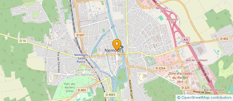 localisation de l'entreprise MONSIEUR SERGIO CAPASSO à NEMOURS
