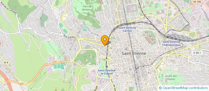 localisation de l'entreprise MONSIEUR SERGIO CASTANEDA CONTRERAS  SAINT-ETIENNE