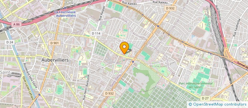 localisation de l'entreprise MONSIEUR SERGIO CAVALIERE à AUBERVILLIERS