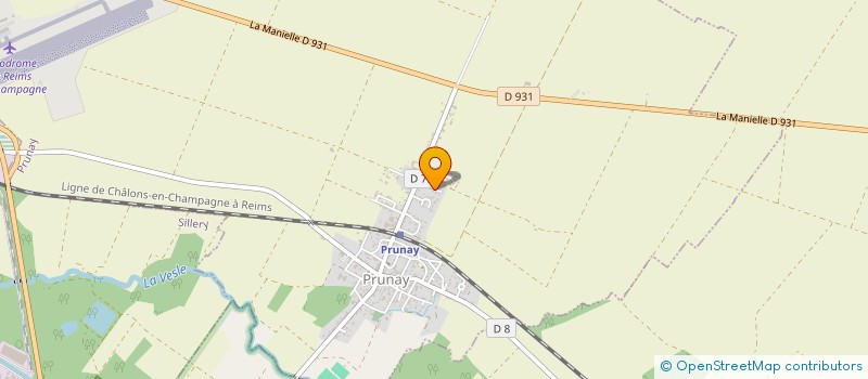 localisation de l'entreprise MONSIEUR SERGIO DA COSTA E SILVA  PRUNAY