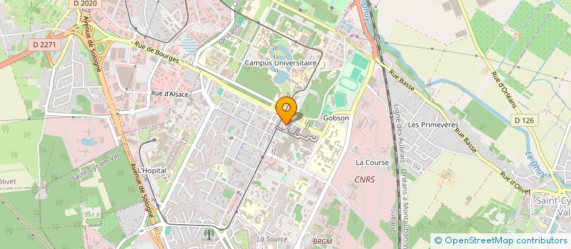 localisation de l'entreprise MONSIEUR SERGIO DA COSTA TEIXEIRA DA SILVA à ORLEANS