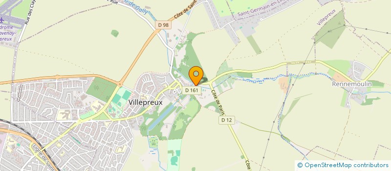 localisation de l'entreprise MONSIEUR SERGIO DA SILVA BARROS à VILLEPREUX