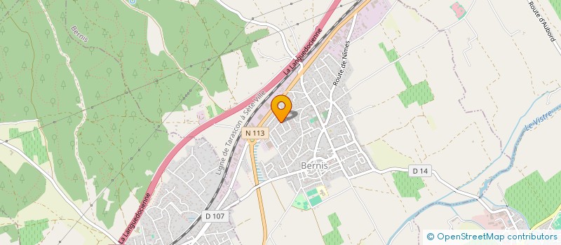 localisation de l'entreprise MONSIEUR SERGIO DA SILVA FERREIRA  BERNIS