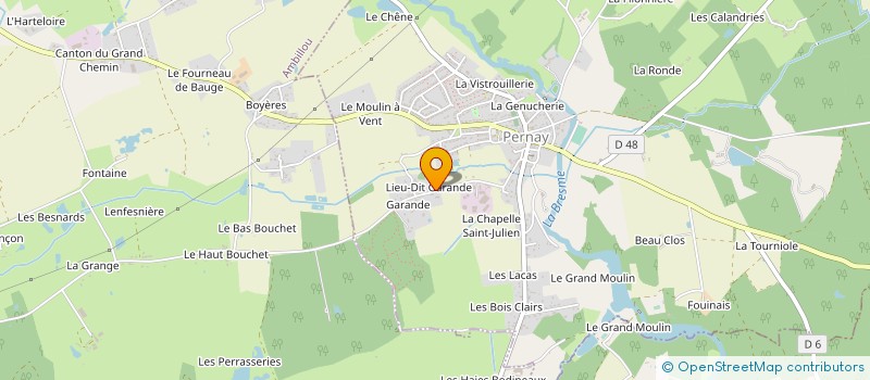 localisation de l'entreprise MONSIEUR SERGIO DA SILVA ROCHA  PERNAY