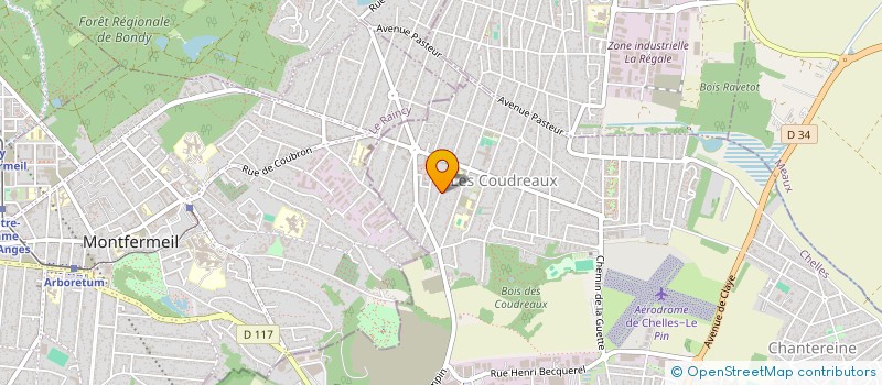 localisation de l'entreprise MONSIEUR SERGIO DAVID à CHELLES