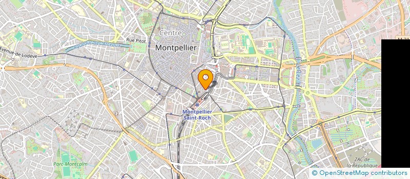 localisation de l'entreprise MONSIEUR SERGIO DEL CAMPO MENDOZA  MONTPELLIER