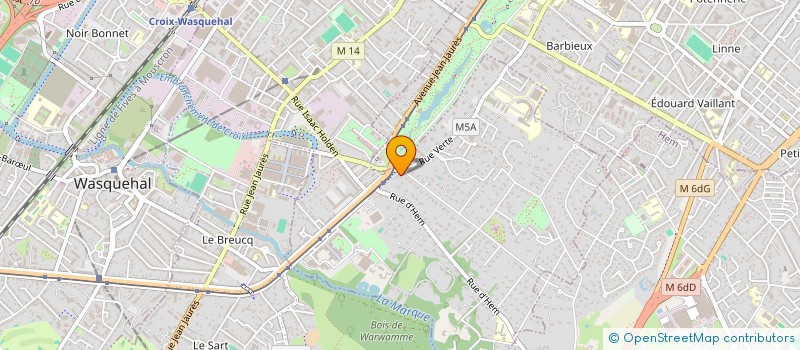 localisation de l'entreprise MONSIEUR SERGIO DIEZ GARCIA  CROIX