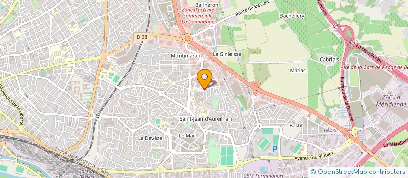 localisation de l'entreprise MONSIEUR SERGIO ENRIQUE NALDA à BEZIERS