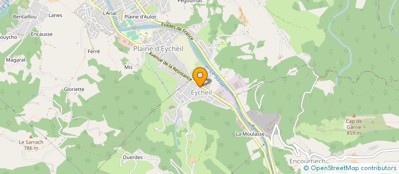 localisation de l'entreprise MONSIEUR SERGIO FERNANDEZ à EYCHEIL