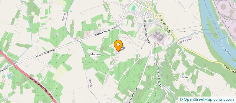 localisation de l'entreprise MONSIEUR SERGIO FIGUEIREDO RODRIGUES FERREIRA  DONZAC