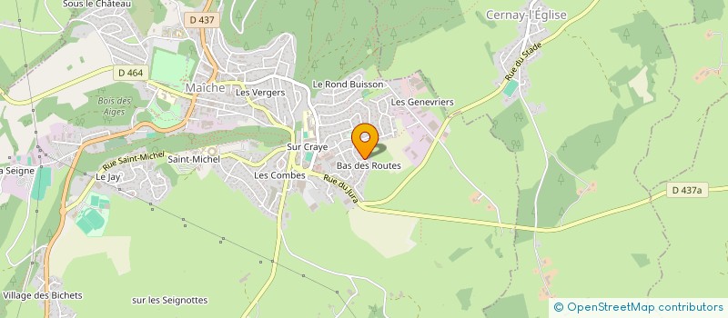 localisation de l'entreprise MONSIEUR SERGIO GAVINA  MAICHE