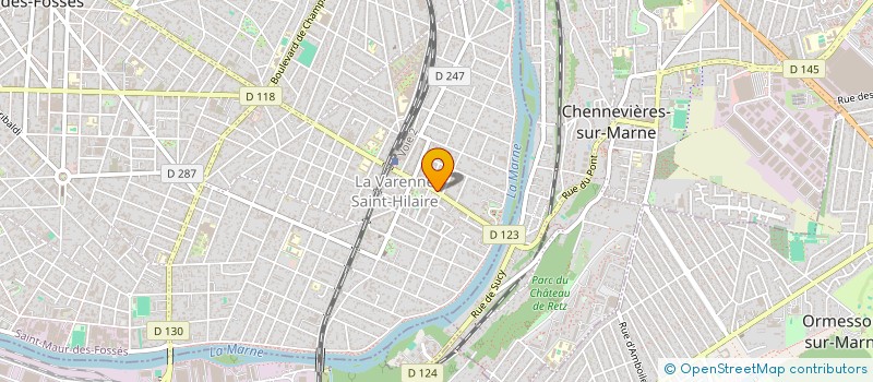 localisation de l'entreprise MONSIEUR SERGIO GIANNETTI  SAINT-MAUR-DES-FOSSES