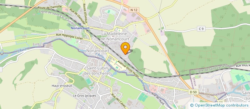 localisation de l'entreprise MONSIEUR SERGIO GONCALVES  NONANCOURT