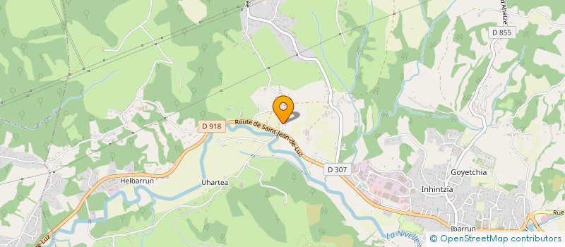 localisation de l'entreprise MONSIEUR SERGIO LACASA-HAZEN à SAINT-PEE-SUR-NIVELLE