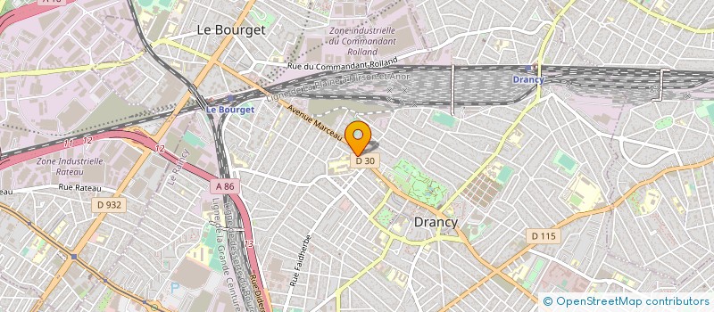 localisation de l'entreprise MONSIEUR SERGIO LIMA  DRANCY