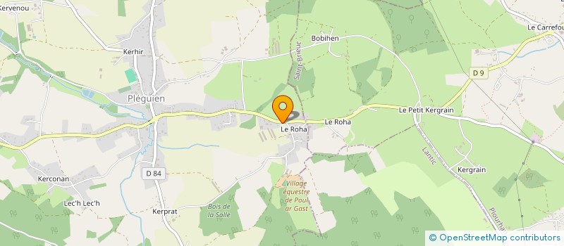 localisation de l'entreprise MONSIEUR SERGIO LOPEZ GONZALES  PLEGUIEN