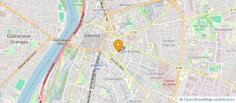 localisation de l'entreprise MONSIEUR SERGIO LOPEZ MARTINEZ  VALENCE