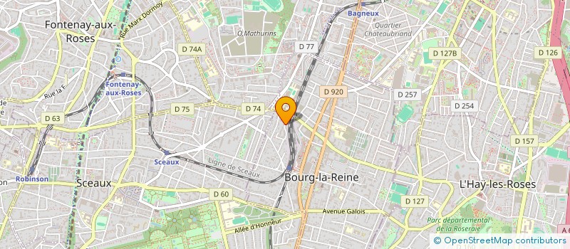 localisation de l'entreprise MONSIEUR SERGIO MANTIE à BOURG-LA-REINE