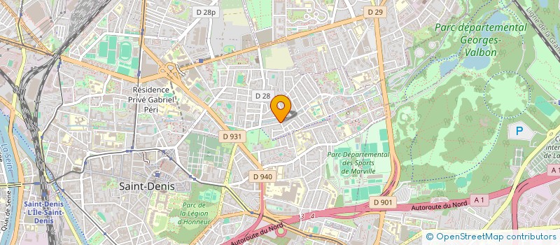 localisation de l'entreprise MONSIEUR SERGIO MANUEL FERNANDES CASTRO  SAINT-DENIS