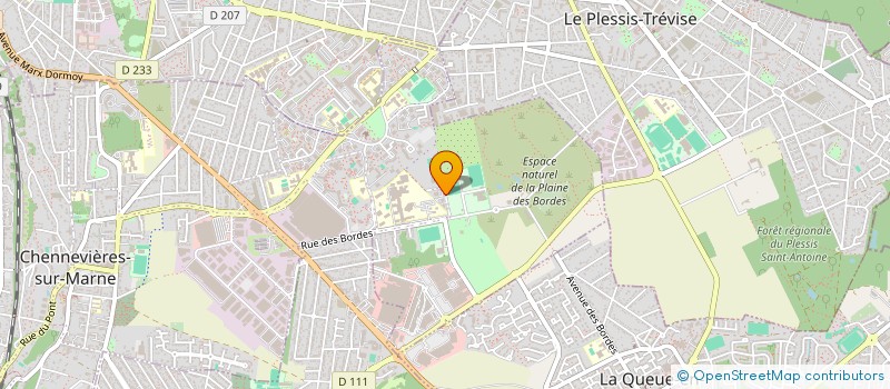 localisation de l'entreprise MONSIEUR SERGIO MANUEL GONCALVES FERNANDES  CHENNEVIERES-SUR-MARNE