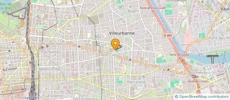 localisation de l'entreprise MONSIEUR SERGIO MARGERIT  VILLEURBANNE