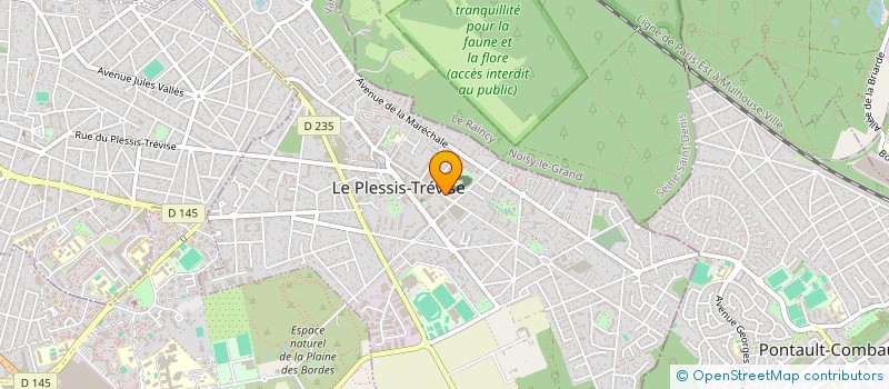 localisation de l'entreprise MONSIEUR SERGIO MARQUES  LE PLESSIS-TREVISE