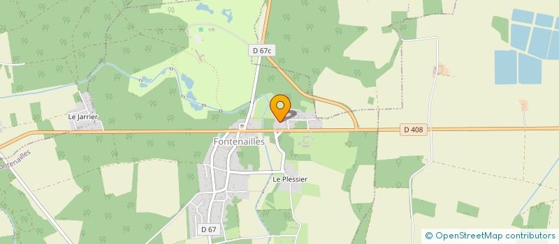 localisation de l'entreprise MONSIEUR SERGIO MARTIN  FONTENAILLES