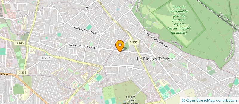 localisation de l'entreprise MONSIEUR SERGIO MARTINS CERQUEIRA à LE PLESSIS-TREVISE