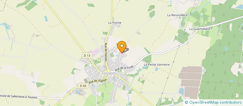 localisation de l'entreprise MONSIEUR SERGIO MARTINS DA SILVA  TOUVOIS