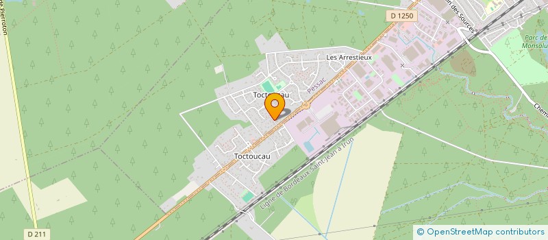 localisation de l'entreprise MONSIEUR SERGIO MATOS PINHEIRO à PESSAC