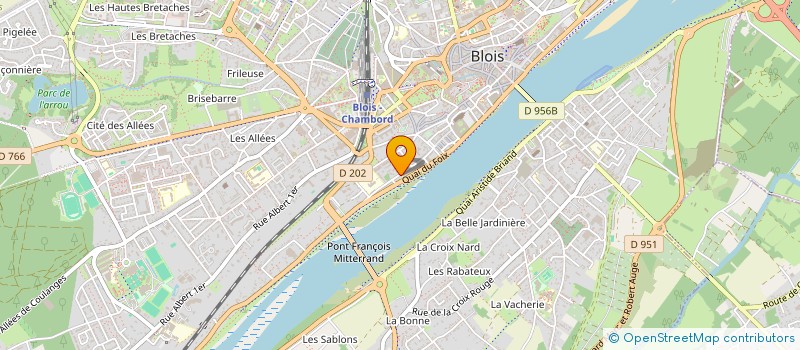 localisation de l'entreprise MONSIEUR SERGIO MENDES FUTURO  BLOIS